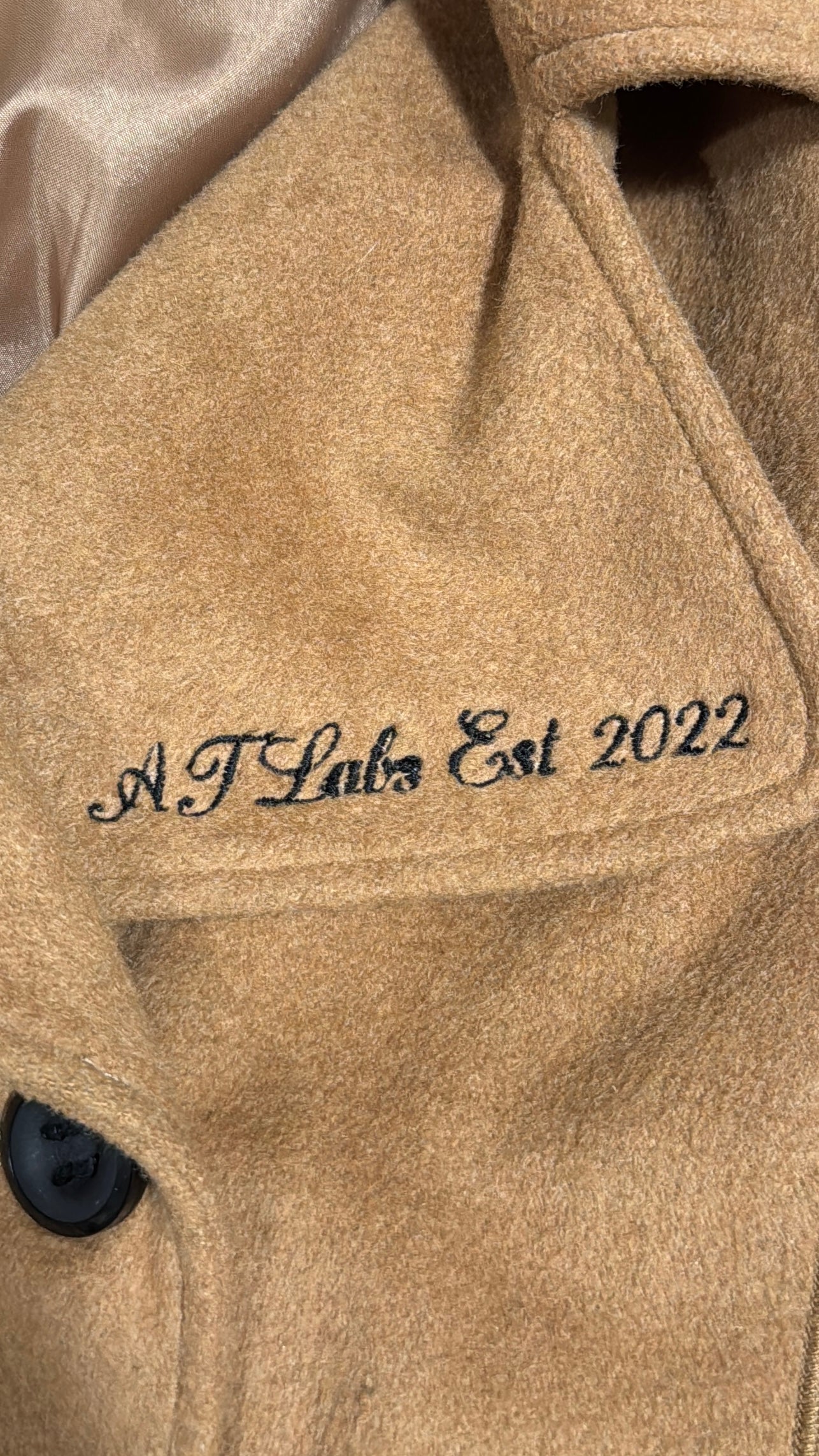 ATLabs short camel coat